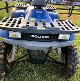 300 Polaris, 2 wheel drive, electric start, does not run, no title