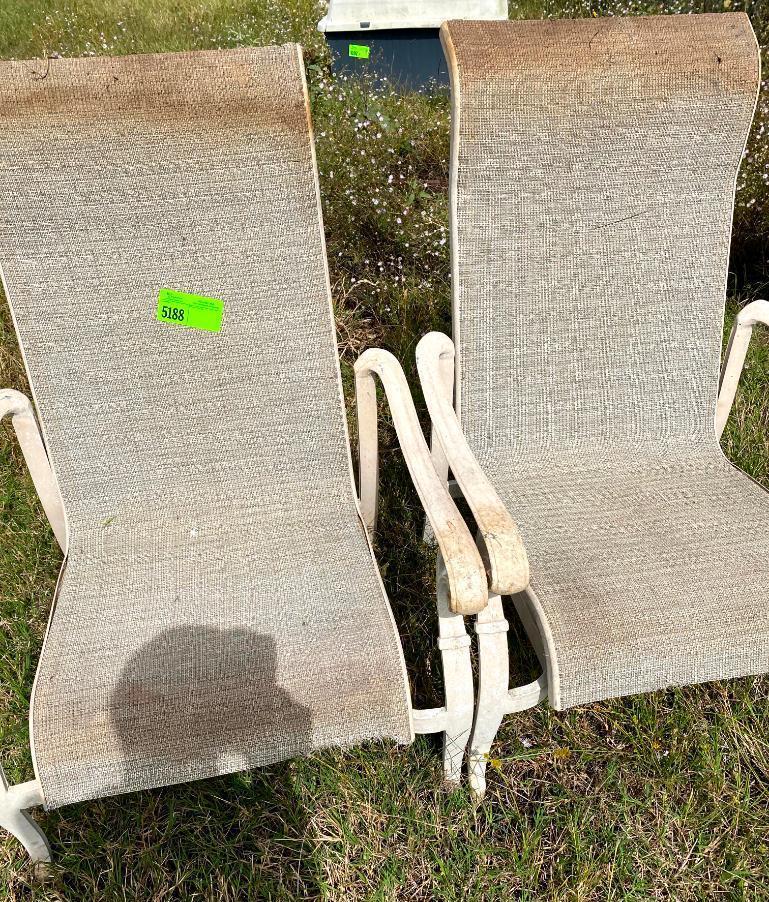 2 Outdoor Chairs