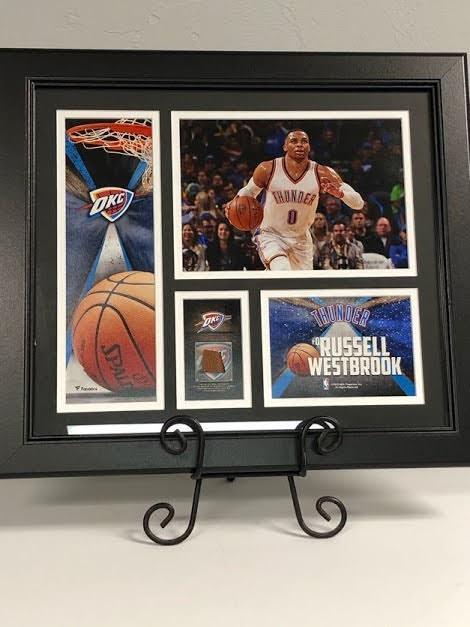 Thunder Russell Westbrook Framed Collage