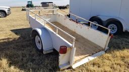 8ft X 4ft Tilt Trailer - Good Tires