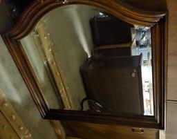 Beautiful Wood Dresser with Mirror