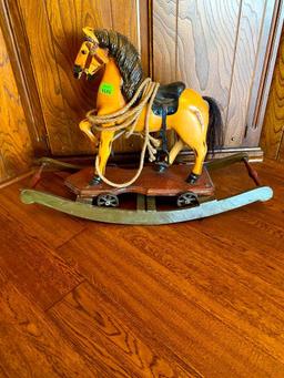 Wooden Rocking Horse