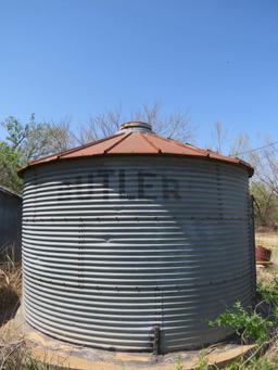 Butler 14ft Silo, Grain Bin