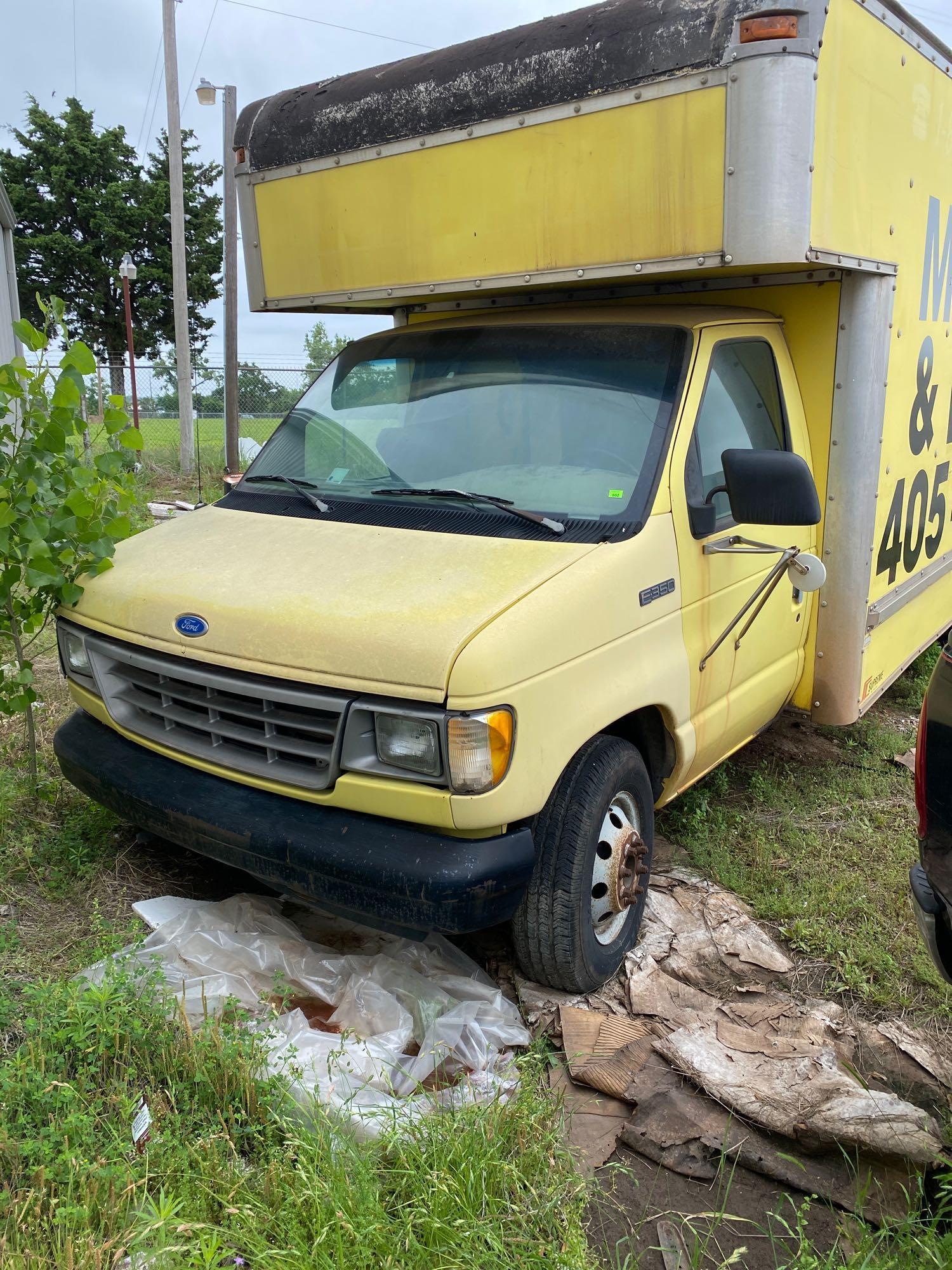 1995 Ford Econoline Van, VIN # 1fdke37g4sha59342 20ft bed 20ft bed