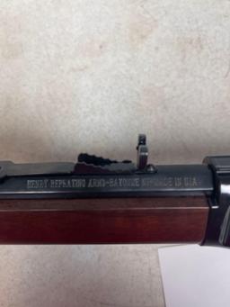 Henry repeating 22 caliber rifle