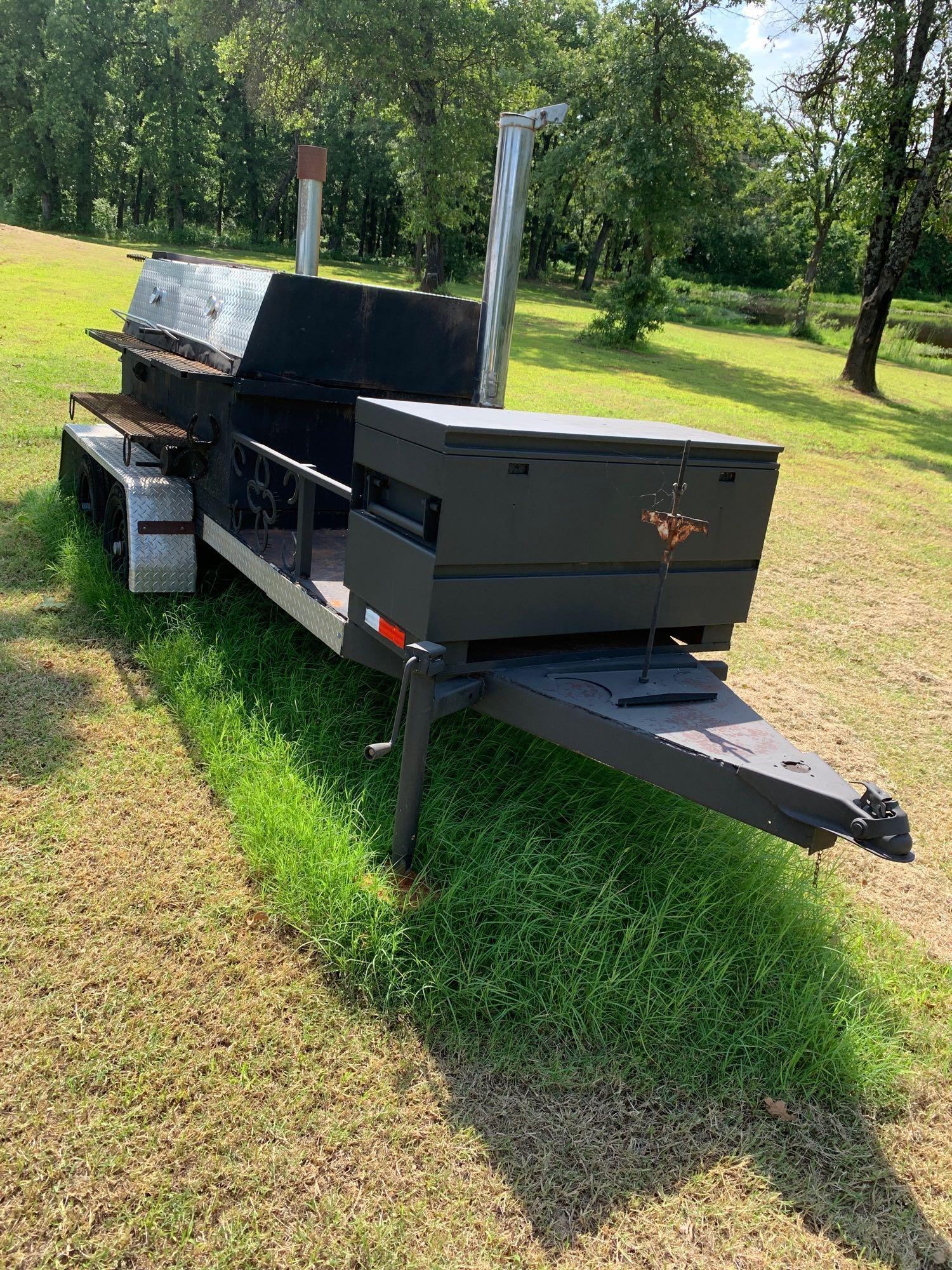 grill smoker trailer