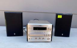 Yamaha CD Player & Speakers