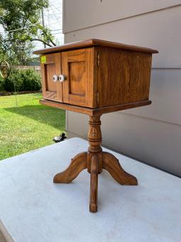 Wood Side Table