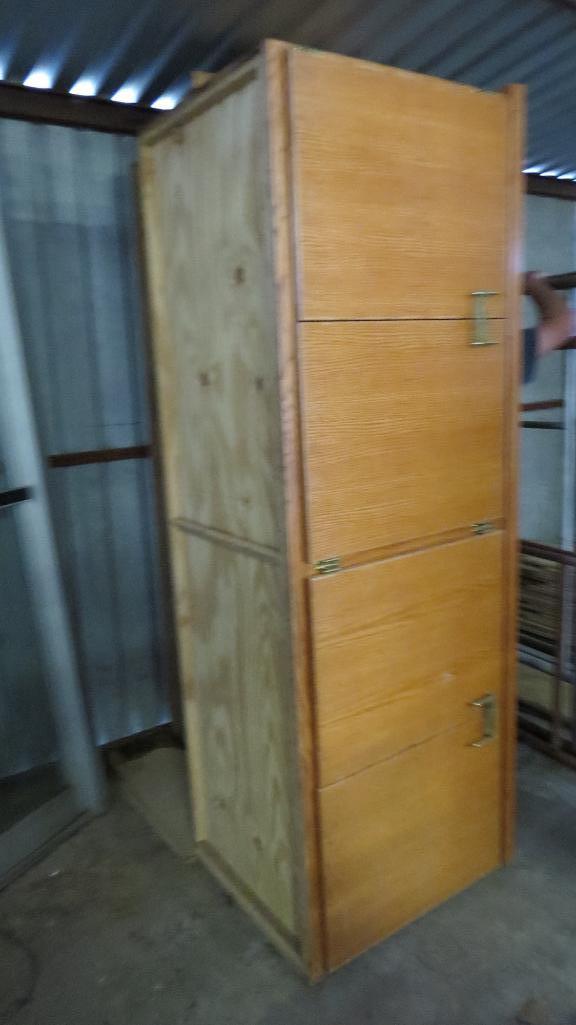 Oak lower cabinet