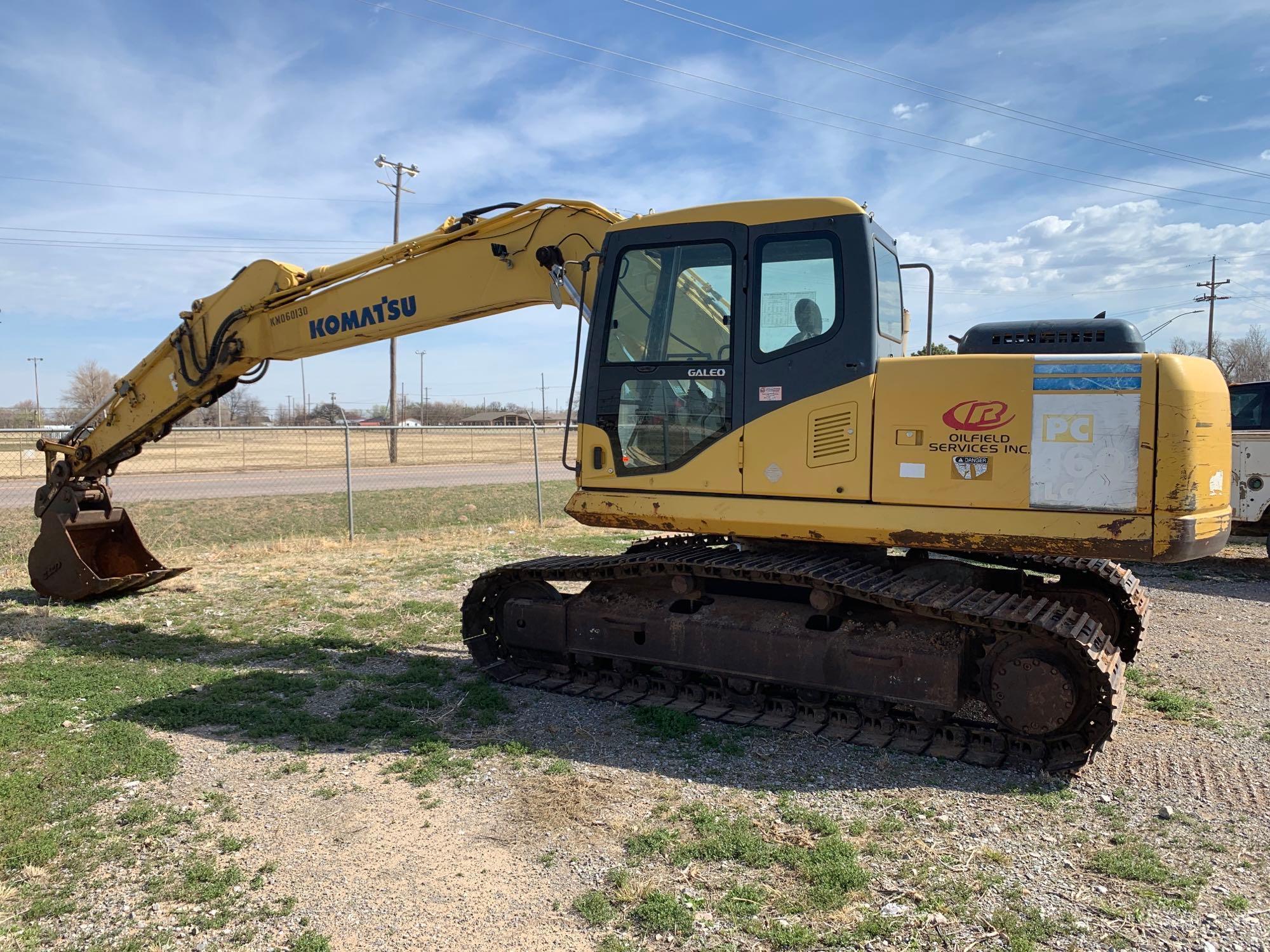 komatsu pc 160 5300. + hrs fires right up and operates no major leaks undercarriage solid auto idle