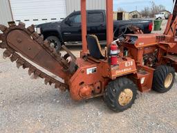 Ditch Witch... with hoe... fires up operates as should