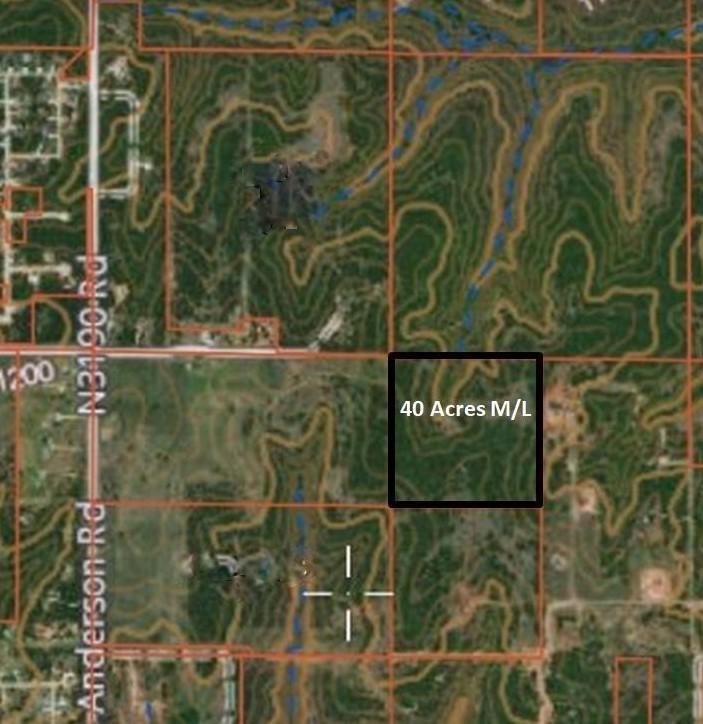 40 Acres m/l - Legal: 33-15N-01W NW4 NE4