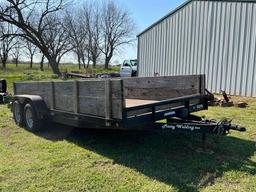 18 Ft Trailer with Dovetail