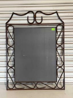 Mirror with Metal Frame