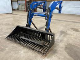 6 ft Woods Quick Attach Loader with Rock Bucket