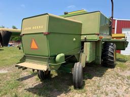 John Deere combine