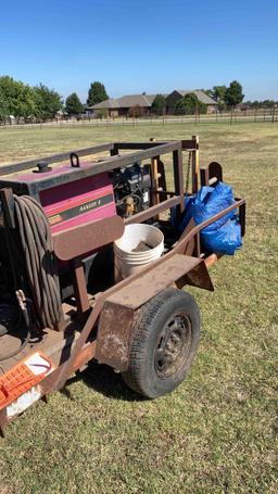 Welder on Trailer