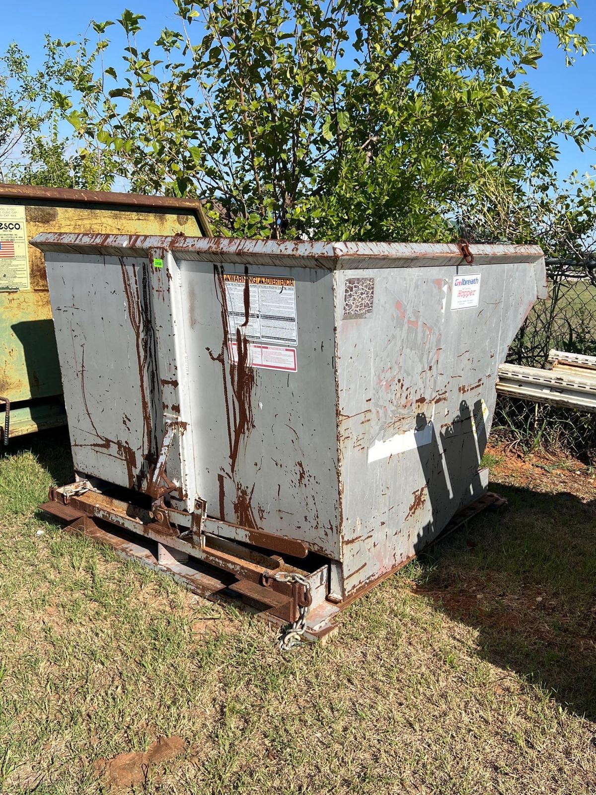 Self Dumping Tilt Dumpster