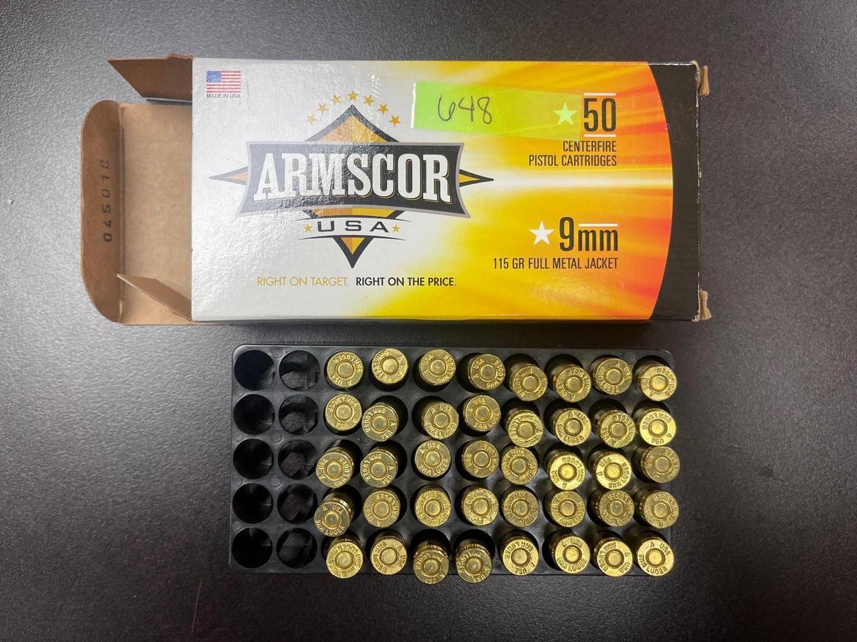 Armscor 9mm ammo