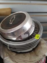 Hubcaps, wheel covers, serving dish