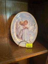 angel plate with holder