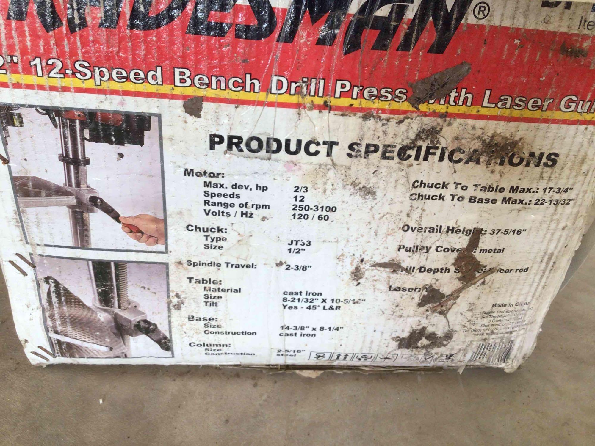 bench drill press