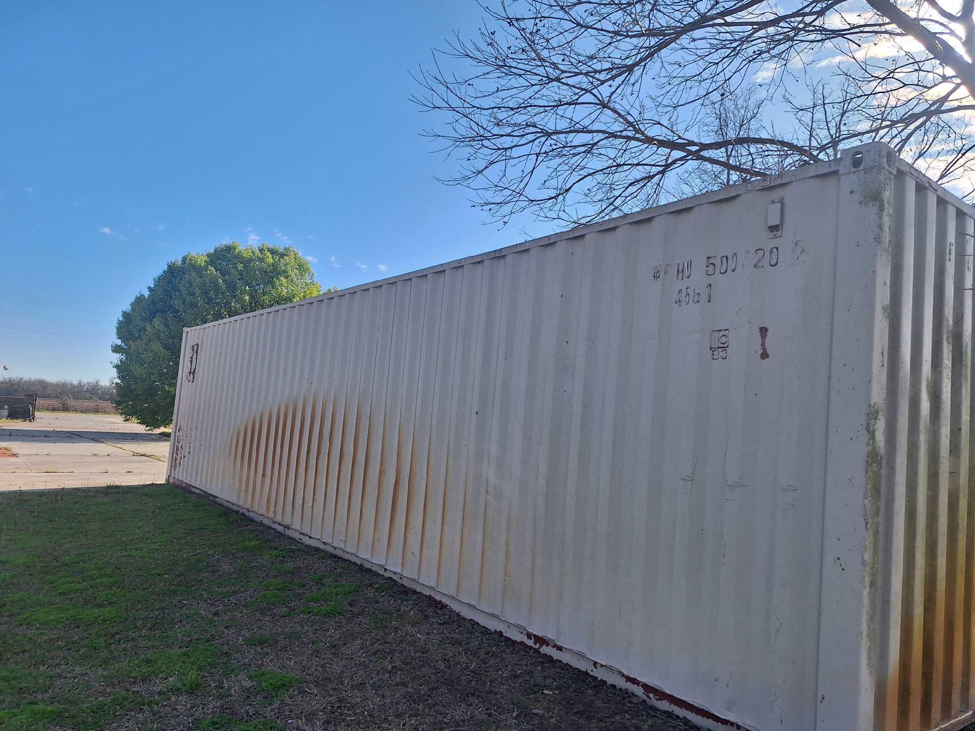Standard 40 ft shipping container