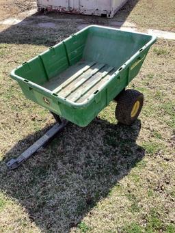 John deer lawn cart