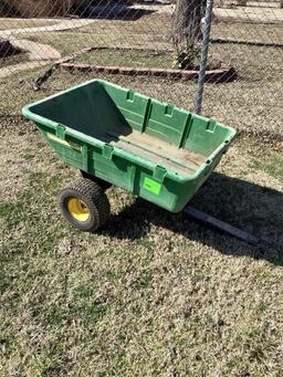 John deer lawn cart