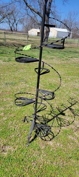 spiral plant stand