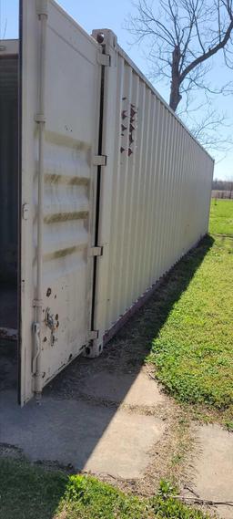 shipping container and contents