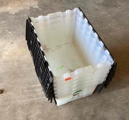 stacking storage tubs