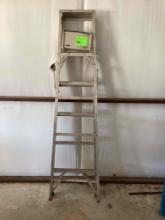 6 ft aluminum ladder