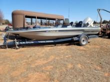1987 Cajun Bass Boat Clear Title for Boat and Motor