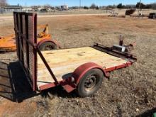 8ft trailer with gate