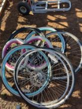 misc bicycle tires and wheels