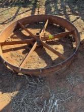 steel wagon wheel