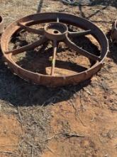 steel wagon wheel