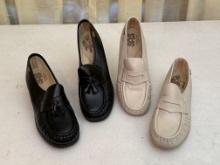 SAS Black & Beige Shoes