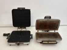 Vintage Waffle Iron & Grill