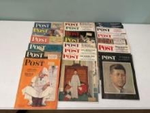 The Saturday Evening Post Magazines - 1940s, 1950s & 1960s