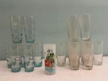 Frosted Gas Buggy Tumbler & Glass Tumbler Sets