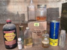 Vintage Glass Bottles & Cleaners