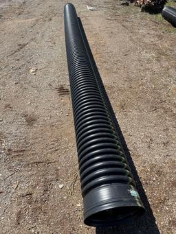 Perforated High Density Polyethylene Corrugated Pipe