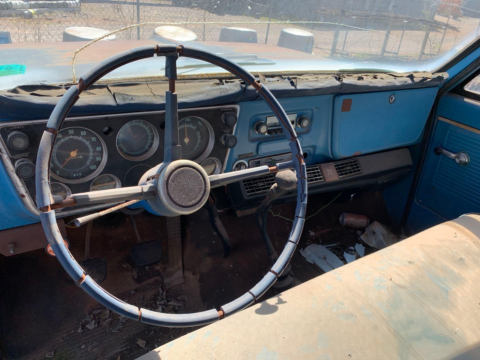 1971 Chevrolet Truck with Dump Bed