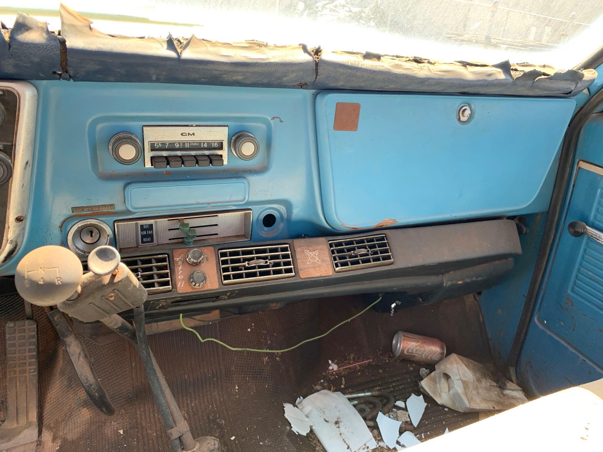 1971 Chevrolet Truck with Dump Bed