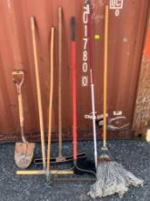 Rake, Shovel & Mop