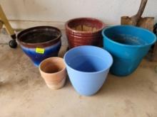 outdoor planting pots