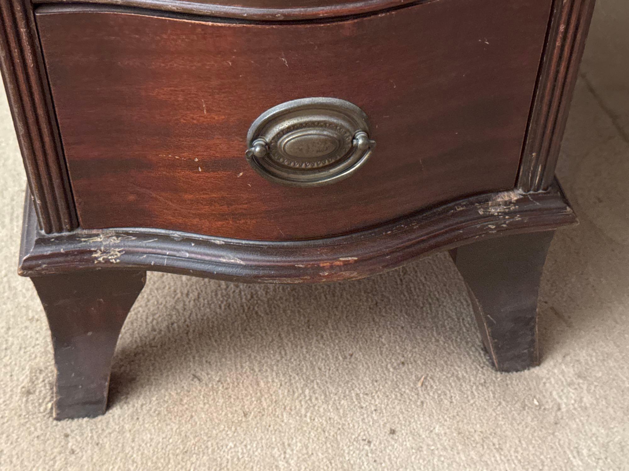 Antique Kneehole Desk