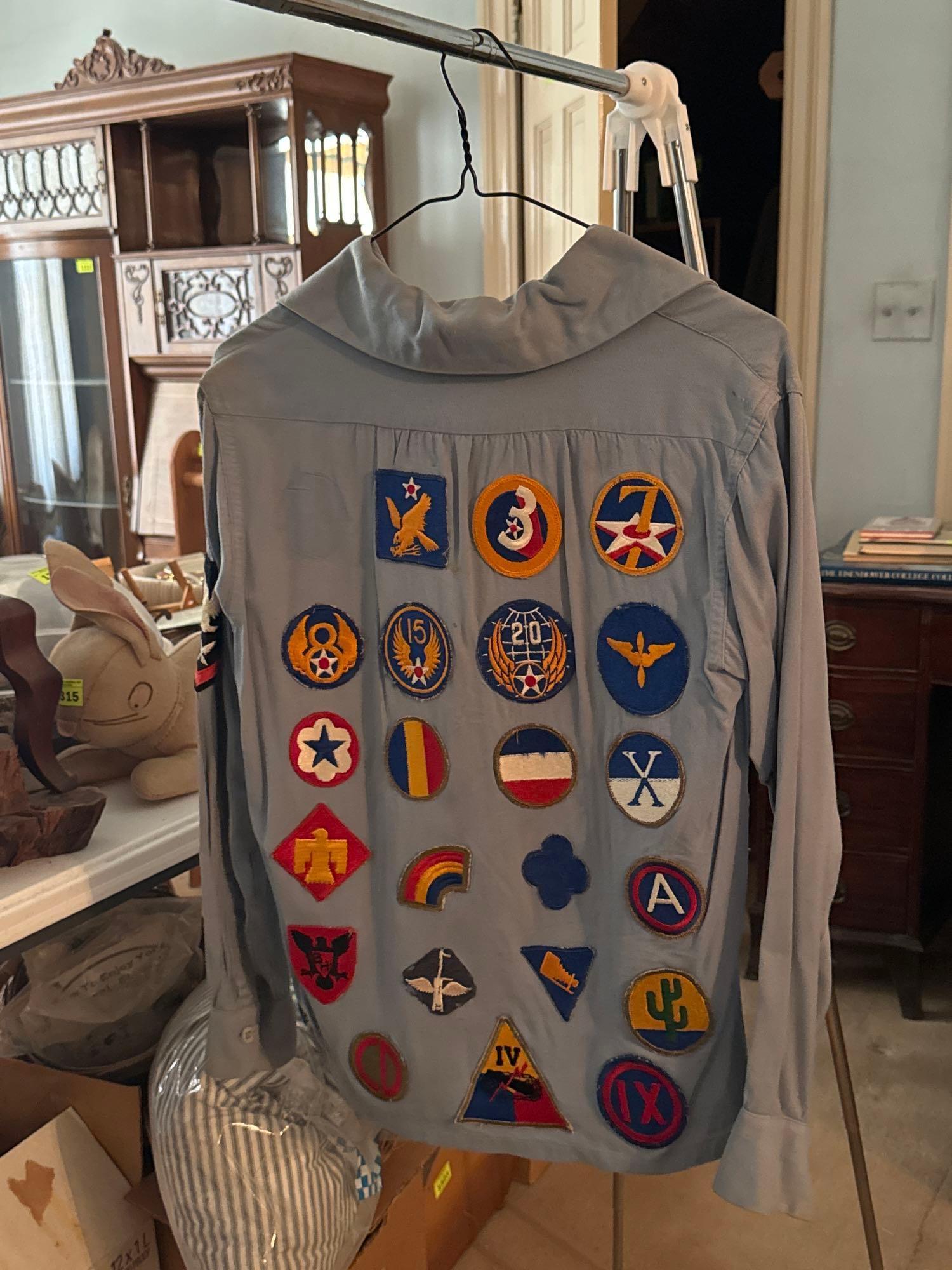 Vintage Shirt with Patches